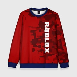 Детский свитшот ROBLOX: Red Camo