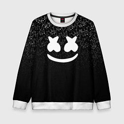 Свитшот детский Marshmello Black, цвет: 3D-белый