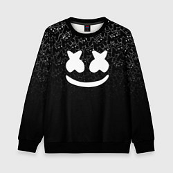 Свитшот детский Marshmello Black, цвет: 3D-черный