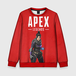 Детский свитшот Apex Legends: Red Wraith