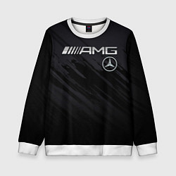 Свитшот детский Mercedes AMG, цвет: 3D-белый