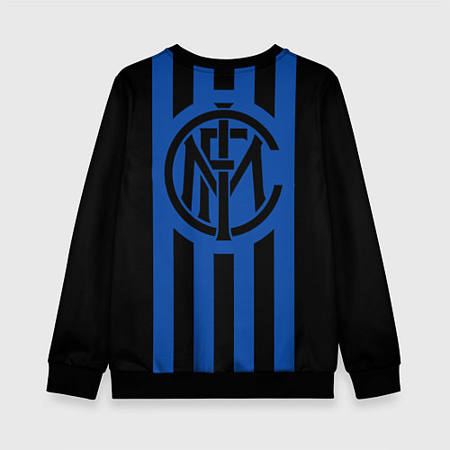 Детский свитшот Internazionale Milano / 3D-Черный – фото 2