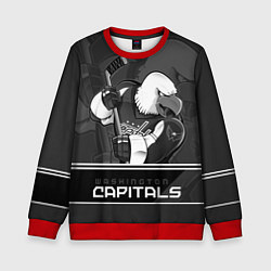 Детский свитшот Washington Capitals: Mono