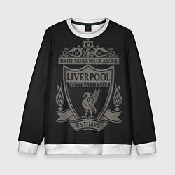 Свитшот детский Liverpool - Classic Est 1892, цвет: 3D-белый