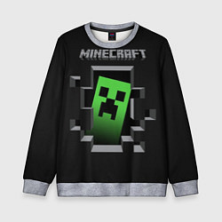 Детский свитшот Minecraft Creeper