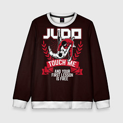 Детский свитшот Judo: Touch Me