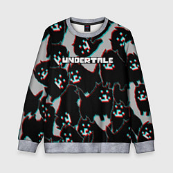 Свитшот детский Undertale, цвет: 3D-меланж
