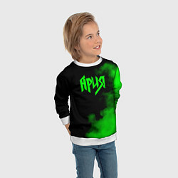 Свитшот детский Ария, цвет: 3D-белый — фото 2