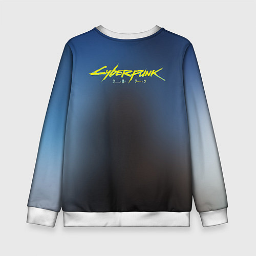 Детский свитшот Киану Ривз / 3D-Белый – фото 2