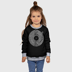 Свитшот детский Joy Division, цвет: 3D-меланж — фото 2