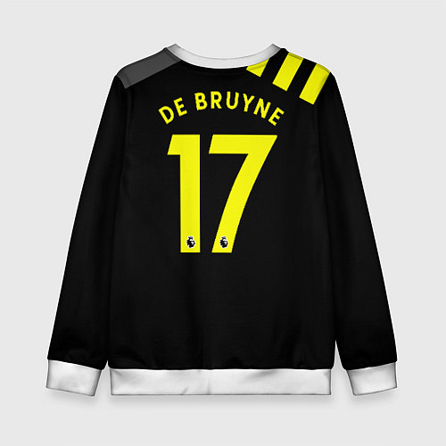 Детский свитшот De Bruyne away 19-20 / 3D-Белый – фото 2