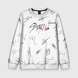 Детский свитшот STRAY KIDS АВТОГРАФЫ