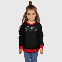 Свитшот детский Stray Kids, цвет: 3D-красный — фото 2