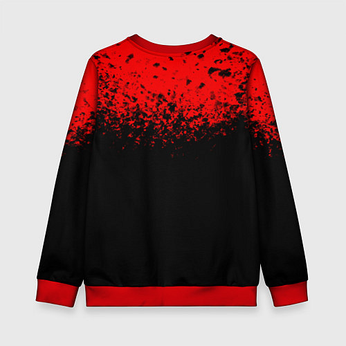 Детский свитшот Overlord / 3D-Красный – фото 2