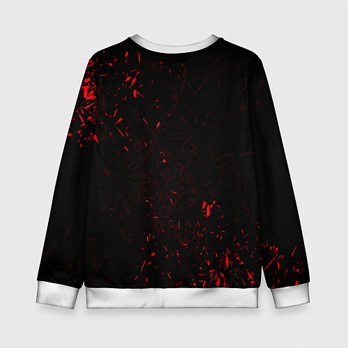 Детский свитшот ГРАЖДАНСКАЯ ОБОРОНА / 3D-Белый – фото 2