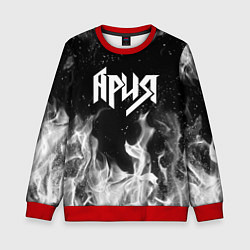Свитшот детский АРИЯ, цвет: 3D-красный