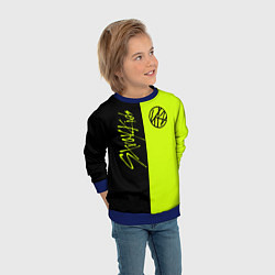 Свитшот детский Stray Kids, цвет: 3D-синий — фото 2