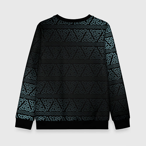 Детский свитшот Odinn / 3D-Черный – фото 2