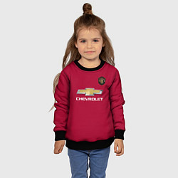 Свитшот детский Lingard Manchester United, цвет: 3D-черный — фото 2