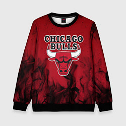 Свитшот детский CHICAGO BULLS, цвет: 3D-черный