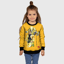 Свитшот детский JoJo Bizarre Adventure, цвет: 3D-черный — фото 2
