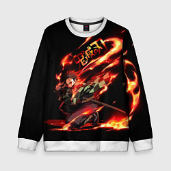 Детский свитшот Demon Slayer