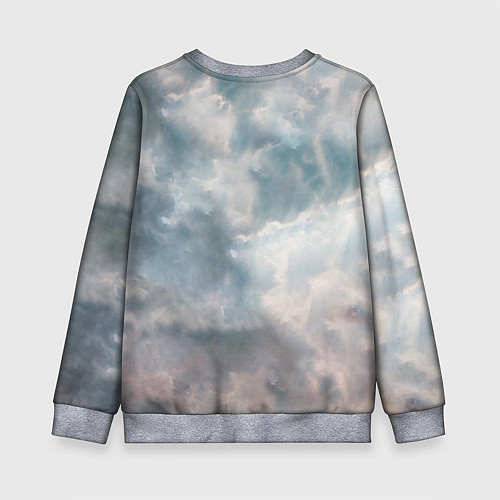 Детский свитшот Good Omens / 3D-Меланж – фото 2