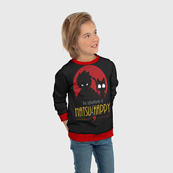 Свитшот детский Хвост Феи Natsu i Happy, цвет: 3D-красный — фото 2