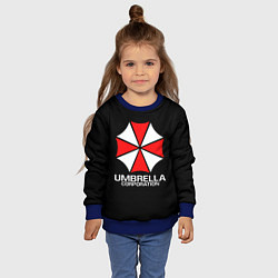 Свитшот детский UMBRELLA CORP, цвет: 3D-синий — фото 2