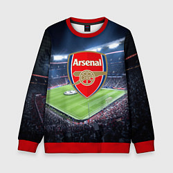 Свитшот детский FC Arsenal, цвет: 3D-красный