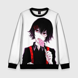 Свитшот детский Сузуя Джузо, цвет: 3D-черный