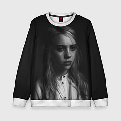 Свитшот детский BILLIE EILISH, цвет: 3D-белый