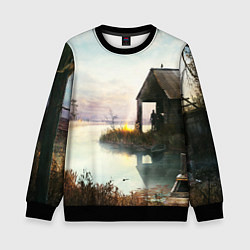 Свитшот детский STALKER, цвет: 3D-черный