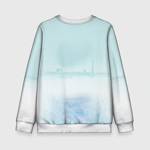 Детский свитшот Фигурное катание / 3D-Белый – фото 2