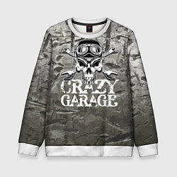 Детский свитшот Crazy garage
