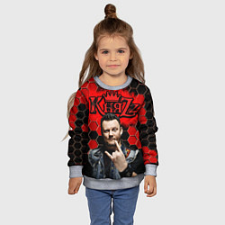 Свитшот детский Князь, цвет: 3D-меланж — фото 2