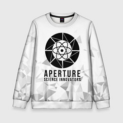 Свитшот детский PORTAL, цвет: 3D-белый