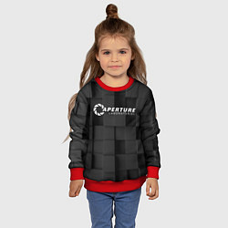 Свитшот детский PORTAL, цвет: 3D-красный — фото 2
