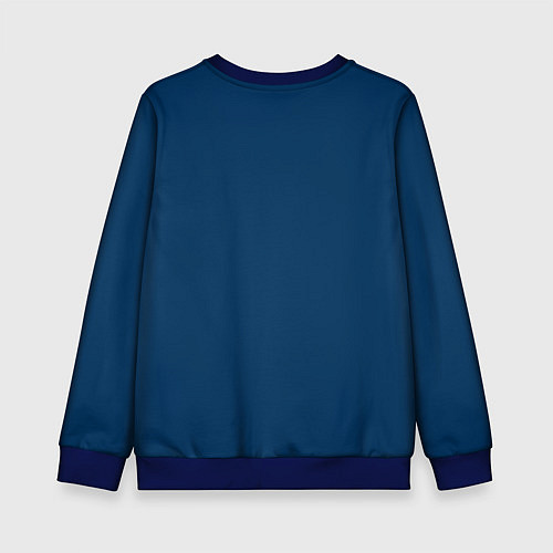 Детский свитшот СМАДЖ В КАРМАНЕ / 3D-Синий – фото 2