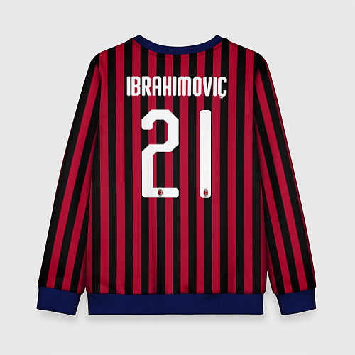 Детский свитшот Ibrahimovic home 19-20 / 3D-Синий – фото 2