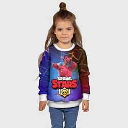 Свитшот детский Brawl Stars - Nita, цвет: 3D-белый — фото 2
