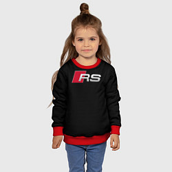 Свитшот детский AUDI RS, цвет: 3D-красный — фото 2