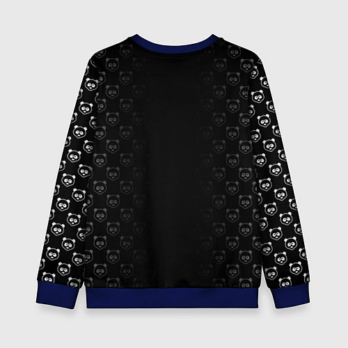 Детский свитшот MONOKUMA / 3D-Синий – фото 2