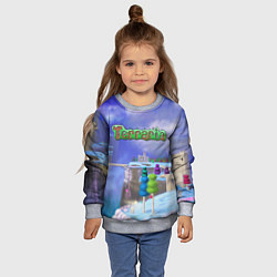 Свитшот детский Terraria, цвет: 3D-меланж — фото 2