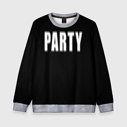 Свитшот детский Hard PARTY, цвет: 3D-меланж