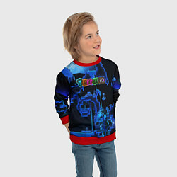 Свитшот детский Terraria, цвет: 3D-красный — фото 2