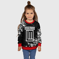 Свитшот детский LINDEMANN, цвет: 3D-красный — фото 2