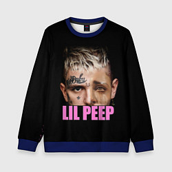 Свитшот детский Lil Peep, цвет: 3D-синий