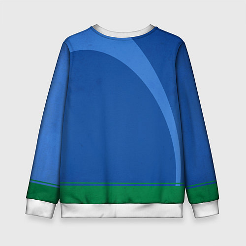 Детский свитшот Регби / 3D-Белый – фото 2