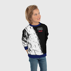 Свитшот детский AUDI, цвет: 3D-синий — фото 2